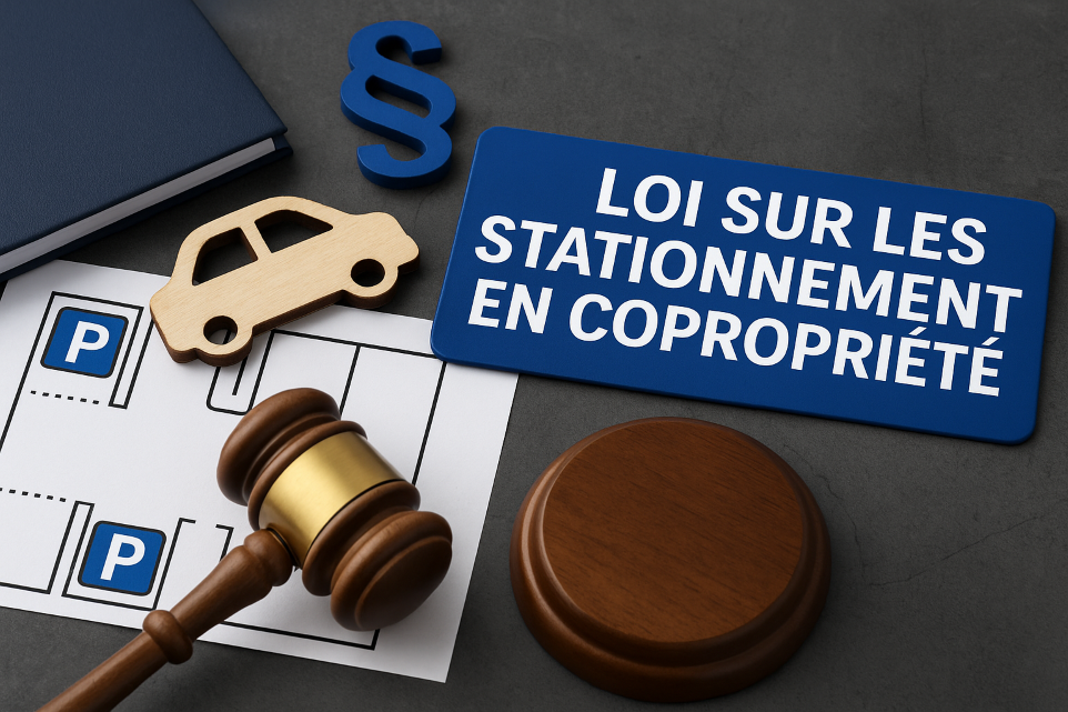 Loi sur les stationnement en copropriété – illustration parking juridique